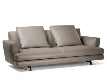 COME TOGETHER - Leather sofa by Poltrona Frau - view 2